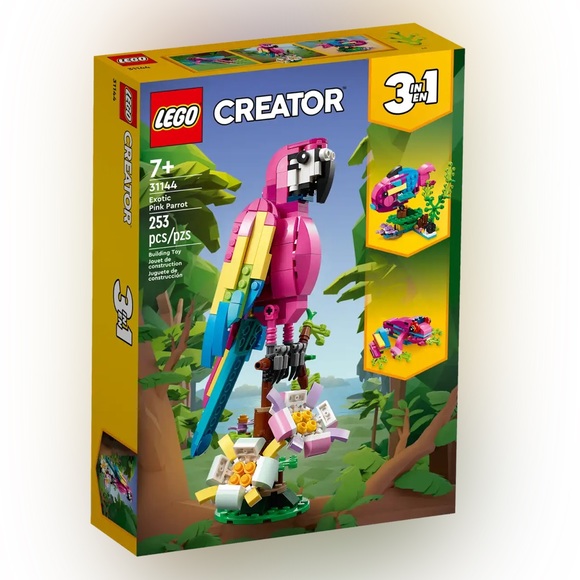 Lego 3-in-1 Parrot 31144 NEW IN BOX - Picture 3 of 9